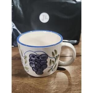 Frutteto Hand Painted Collection Coffee Mug Cup Made In China